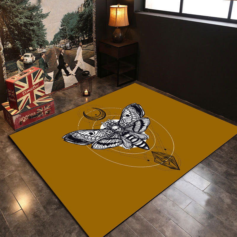 Picture of Factory wholesale in stock drum carpet mat jazz drum non-slip mat sound insulation dust removal carpet drum blanket a generation of hair