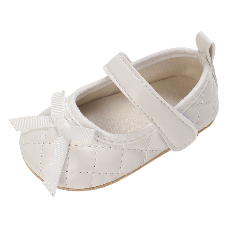 Toddler shoes 0-1 years old baby girl spring and autumn princess shoes soft rubber sole toddler shoes baby shoes