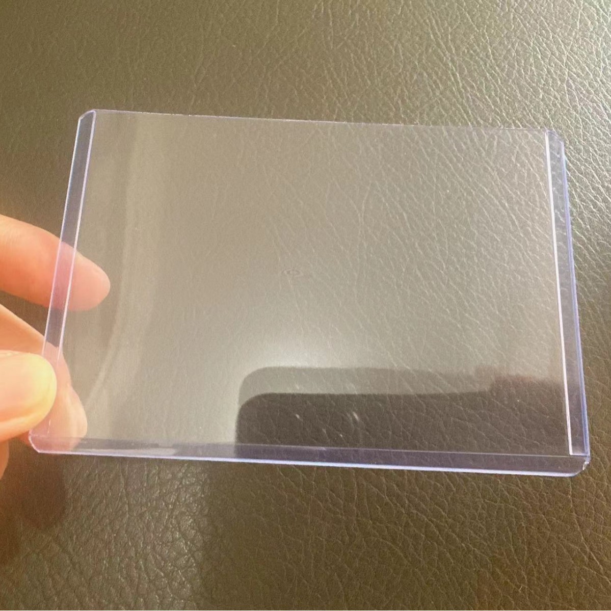 Picture of B8 Card Holder Double-Sided Transparent Hard Rubber Sleeve Photo Card Protection Hard Card Sleeve Idol Star Album 3inch
