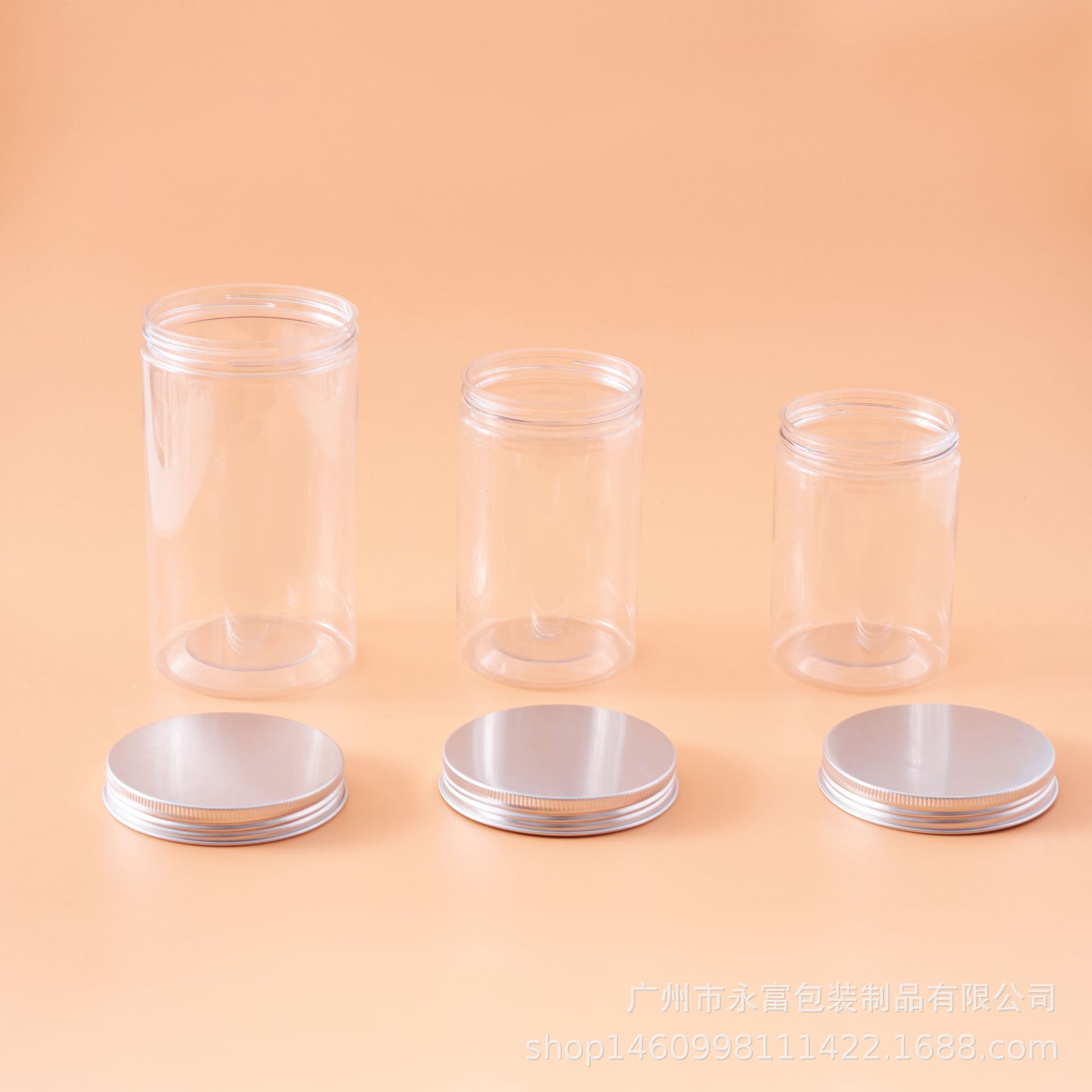 680ml Transparent PET Plastic Jar Pop Jar Cold Fruit Candied Fruit Happy Jar Plastic Jar Specialty Preservation