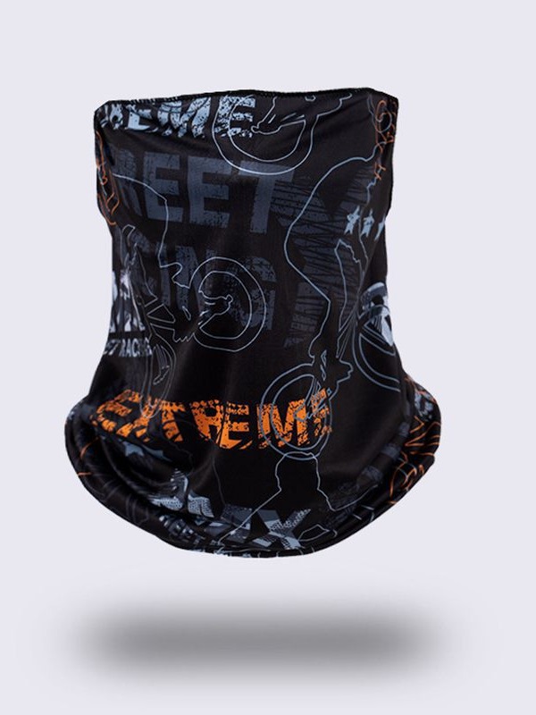 Picture of Ice Silk Ear Hanging Mask Triangle Towel Neck Set Mesh Sunscreen Outdoor Riding Fishing Windproof Scarf Men's and Women's Face Towel Summer