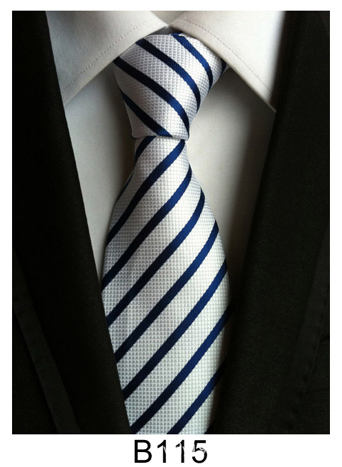 Picture of Tie Men's Casual Formal Wear Professional Business Men's Tie Polyester Silk Hand-Tied Tie Source Manufacturer Batch