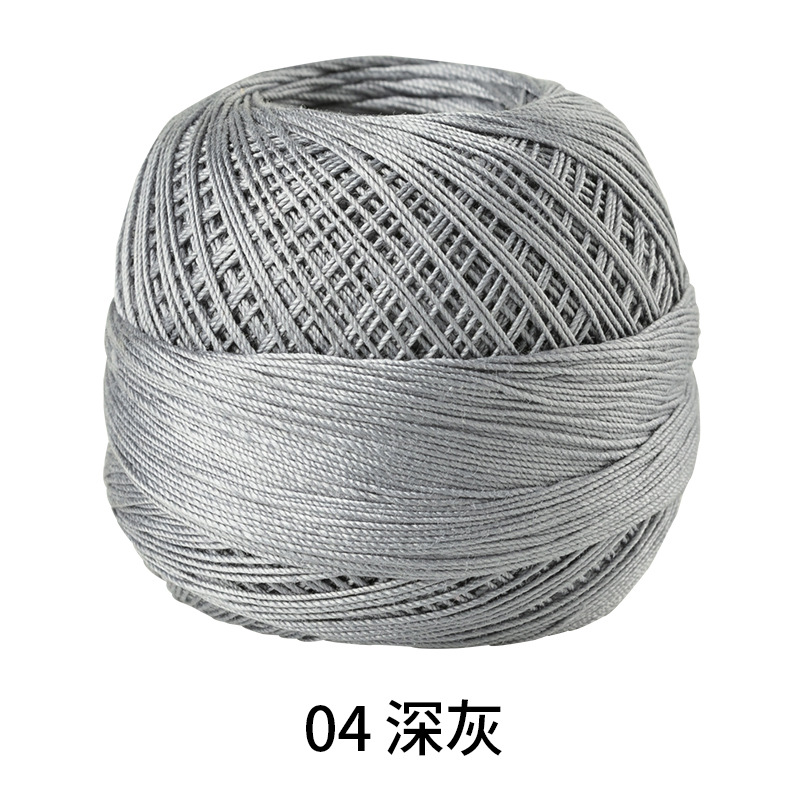 Picture of Color picking No. 10 micro hook lace thread hand-woven 40# fine wool crochet woven hand ball
