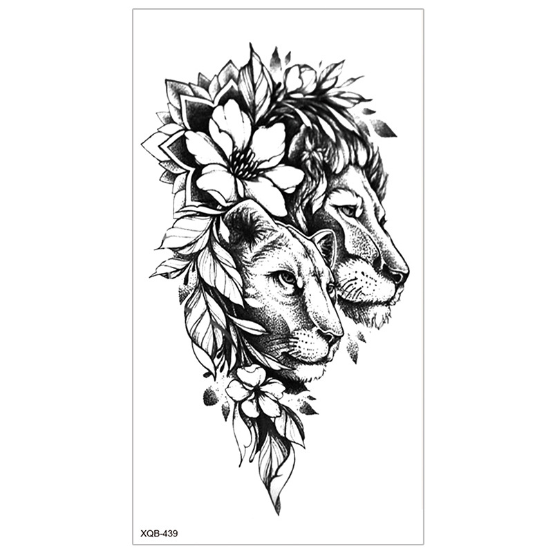Picture of New Half Arm Tattoo Stickers Cross-border Amazon Hot Selling Set Dark European and American Realistic Waterproof Tattoo Stickers Wholesale