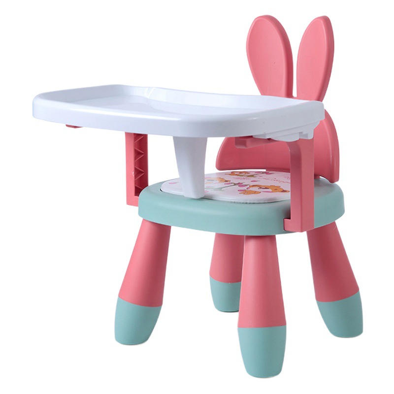 Wholesale Baby Stool Backrest Chair Baby Dining Chair Seat Home Children's Bench with Dinner Plate Called Small Chair