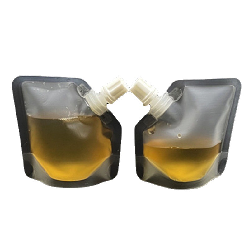 Picture of In-Stock 30ml Slanted Mouth Frosted Small Spout Pouch Travel Liquid Small Refill Pouch Cosmetic Self-Standing Small Bag Small Packaging