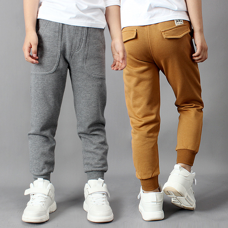 Picture of Spring and Autumn 2024 New Korean Style Boys' Sports Pants Large Children's Pure Cotton Casual Anti-mosquito Trousers Children's Pants