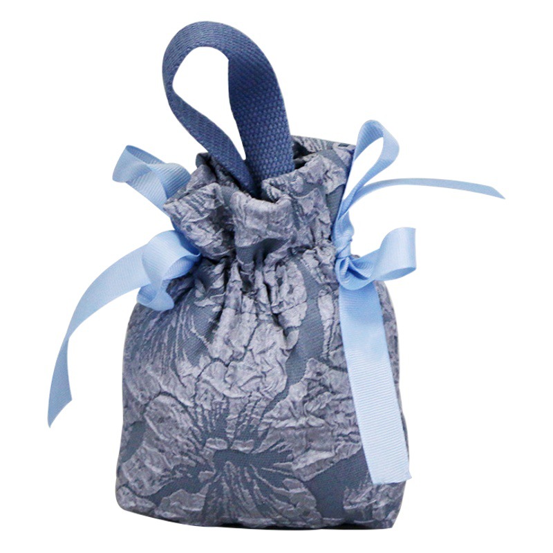 In stock wholesale candy bag wedding candy gift box empty box wedding gift hand-held packaging cloth bag