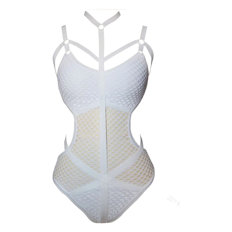 Cross-Border European and American Export Sexy Lingerie Sexy Lingerie Bundled Large Mesh European and American Sexy Lingerie Zb735