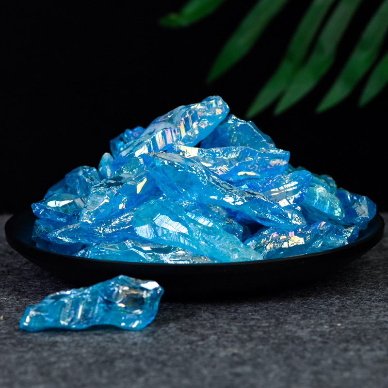 Picture of Spot wholesale Crystal raw stone aromatherapy stone scented stone natural powder Crystal Green fluorite amethyst Citrine Crystal Stone