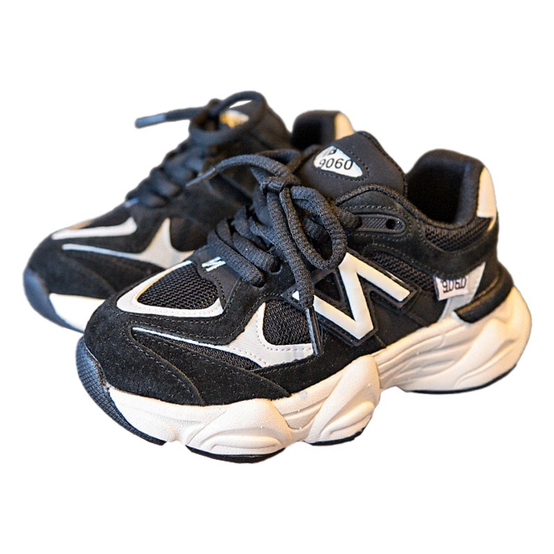 Spring and Autumn Children's Shoes New Boys' Casual Breathable sneaker Girls' Non-slip MIDDl'S Dad Shoes
