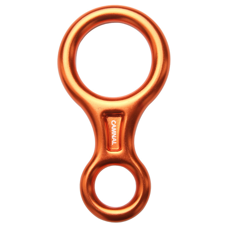 Picture of Canle Outdoor Rock Climbing Equipment 35KN Eight-character Ring Descend Descend Descend 8-character Ring Protector Speed Descend Equipment