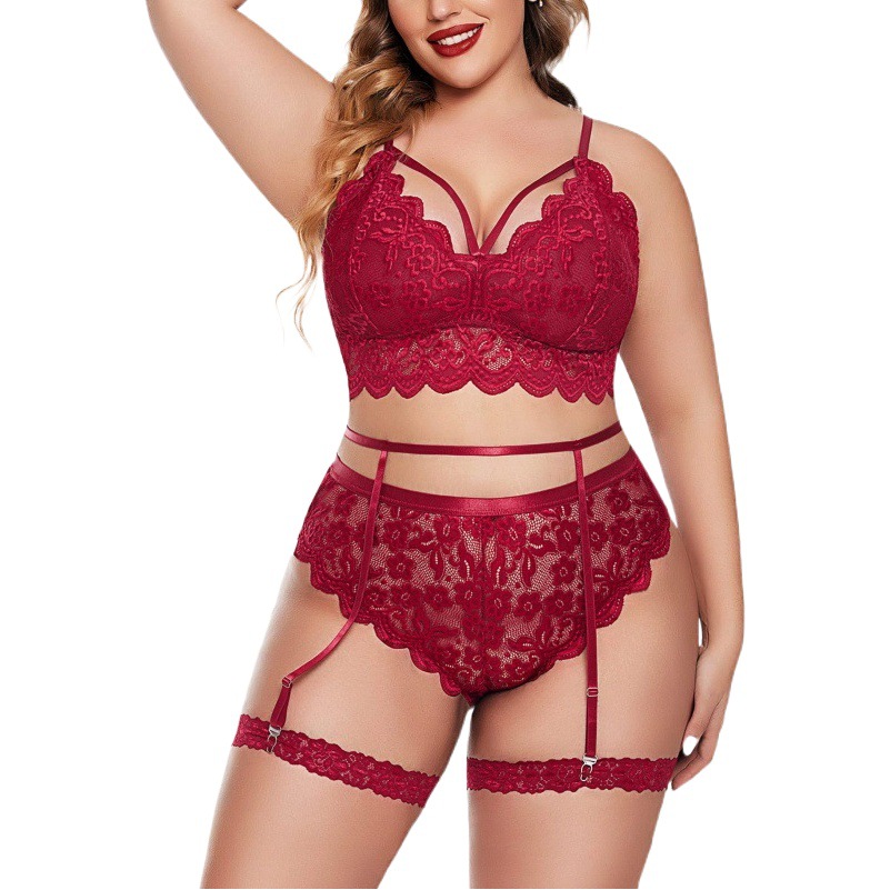 Cross-Border Processing Hot-Selling Amazon Ebay Supply European and American Sexy Lingerie Sexy Temptation Lace Romantic and Sexy
