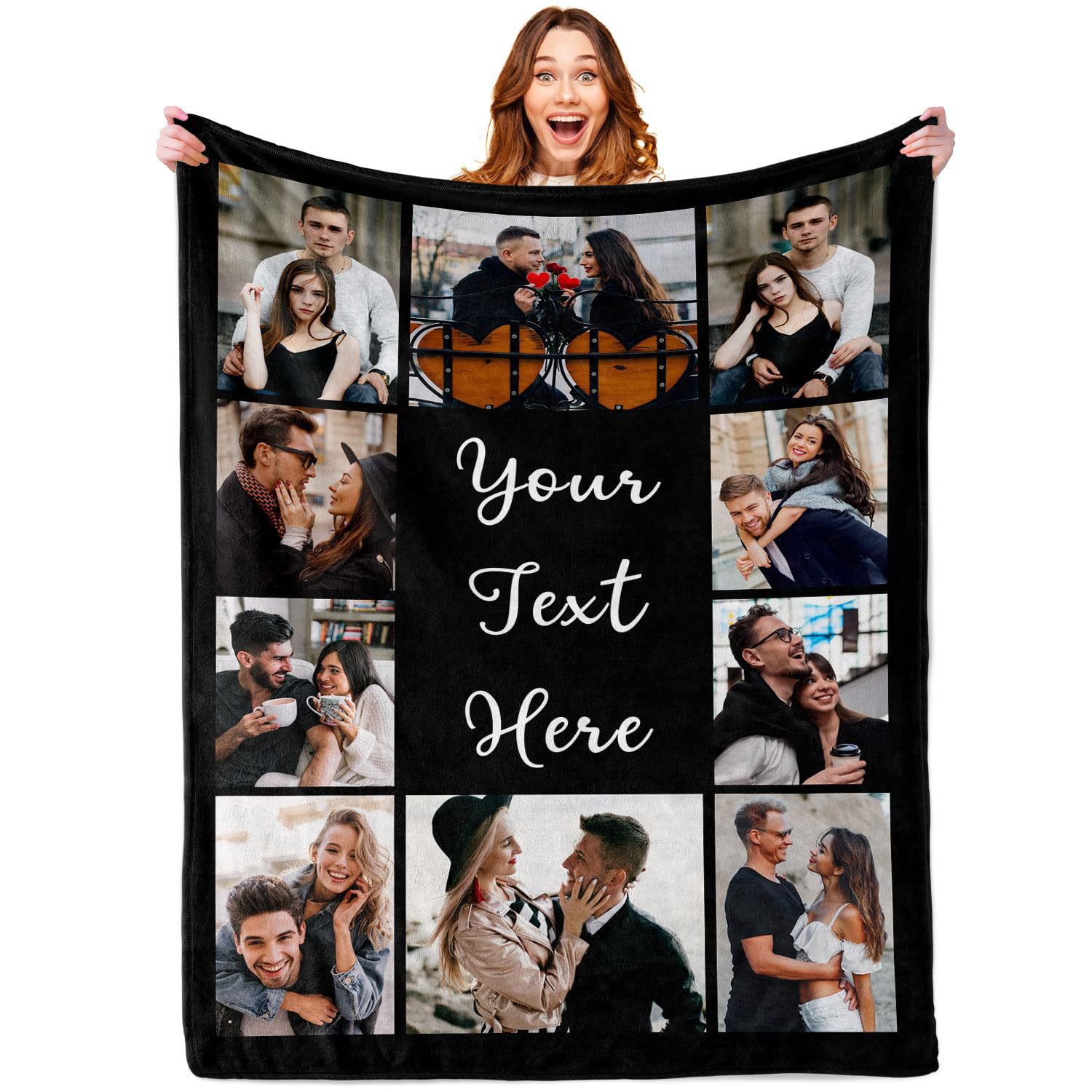 Picture of Cross-border gift to father flannel blanket single-layer printed blanket production source factory wholesale direct sales