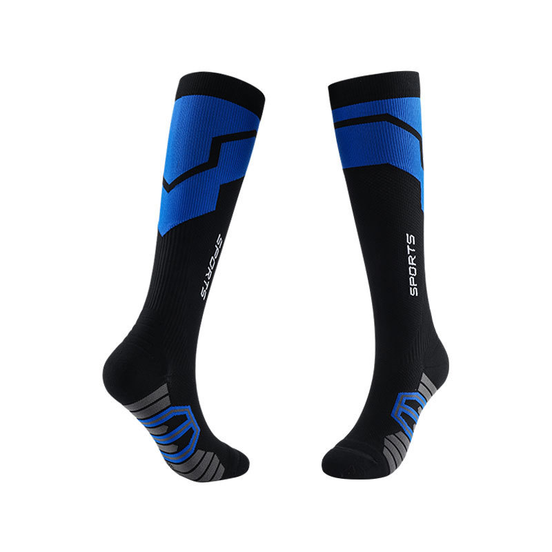 Picture of Autumn and Winter Professional Cycling Socks for Men and Women, Skipping Rope, Running Sports Socks, Slim and Beautiful Leg Pressure Socks, Long Compression Socks