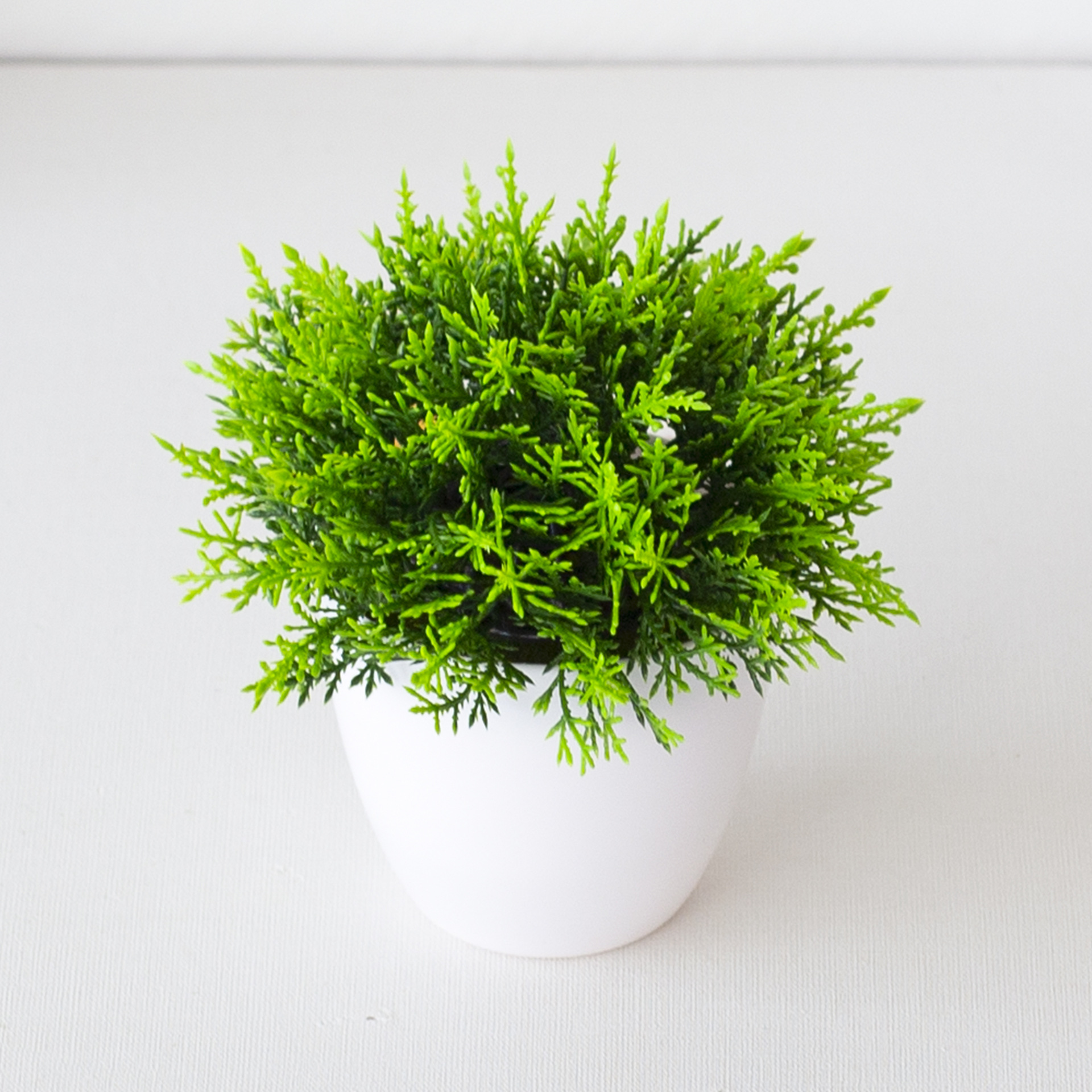 Picture of Simulated Plant Bonsai Desktop Artificial Flower Plant Ornaments Flower Ball Grass Ball Potted Home Decoration Small Ornaments