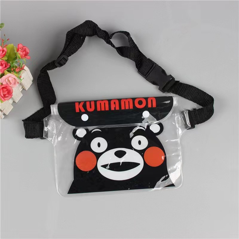 Picture of Cartoon Waterproof Bag Crossover Mobile Phone Bag Swimming Drifting PVC Storage Waterproof Bag Colorful Transparent Women's Waterproof Bag
