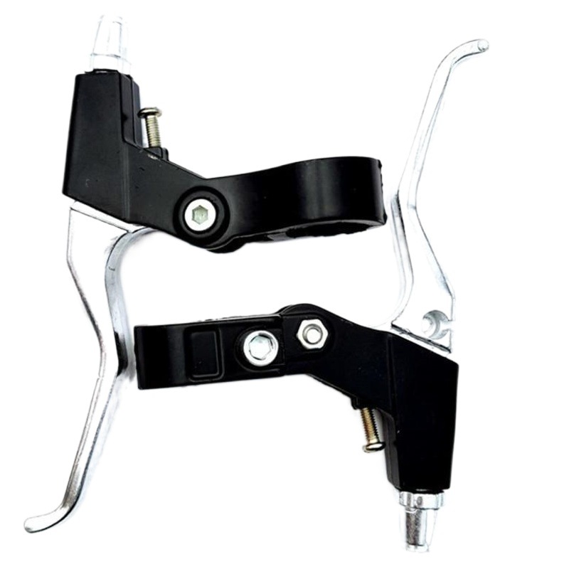 Mountain bike bicycle all aluminum alloy brake handle brake handbrake handle folding bicycle brake handle bicycle handlebar Licheng