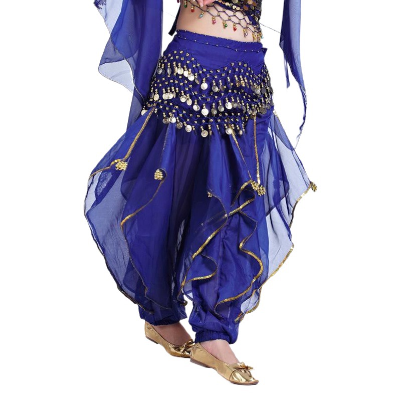 Belly Dance Clothing Chiffon Lantern Pants Dance Performance Underwear Swivel Pants Halloween Decorative Pants Tribal Dance Pants