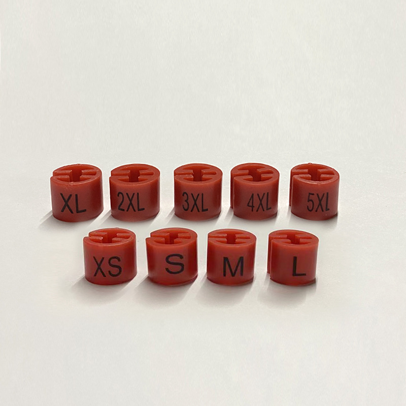 Picture of [Alphabet Size Buckle] Round Four-Tooth Size Circle Plastic Beads Adult Pants Size Grain Ready in Stock
