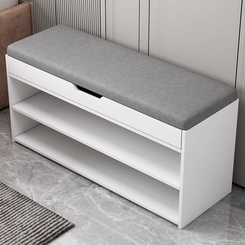 Shoe-Changing Stool at the Door, Integrated Storage Stool, Soft-Packed Seat Cushion, Entry Shoe Cabinet, Living Room Stool, Bench Wholesale