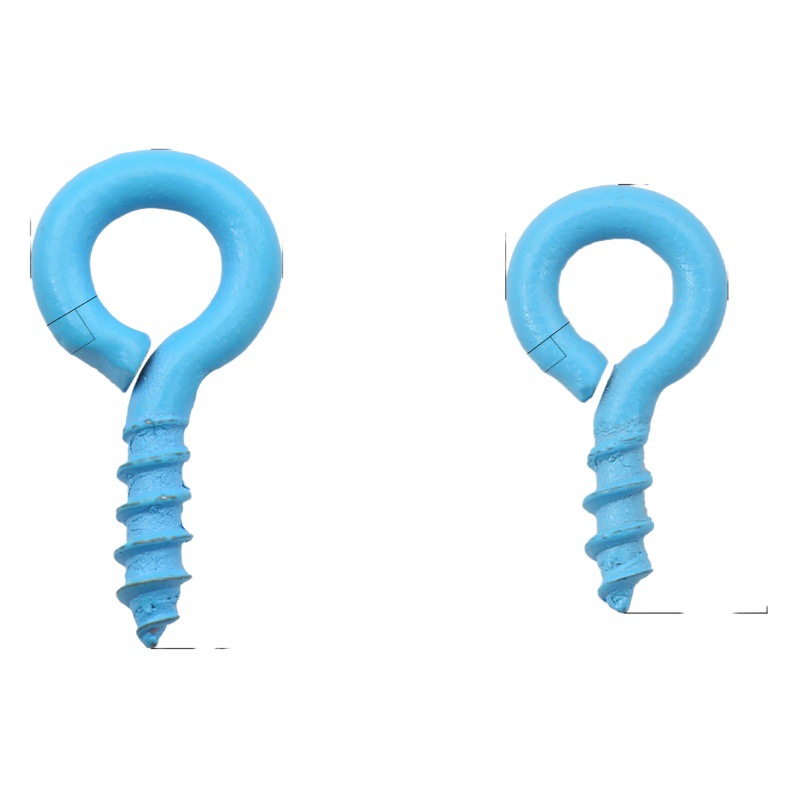 Handmade DIY jewelry accessories 100 pice color spray paint sheep angle nail screw jewelry material wholesale sheep eye nail