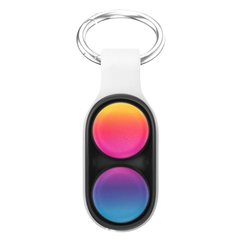 Cross-border decompression toy PopSockets PopPuck Fidget elastic magnetic finger decompression keychain