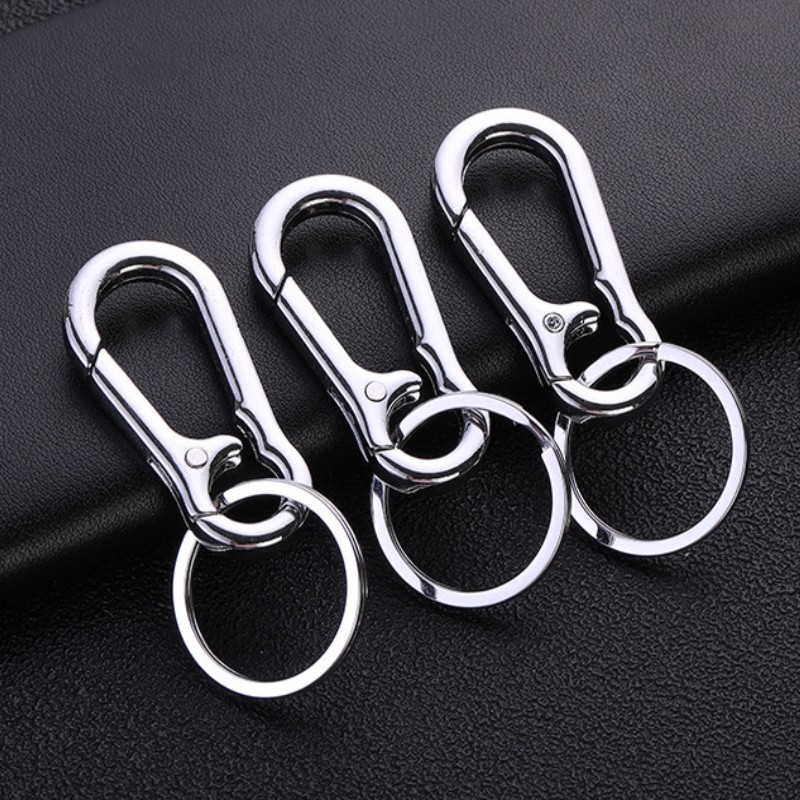 Picture of Car key chain small gifts new commodity men's metal lettering key chain