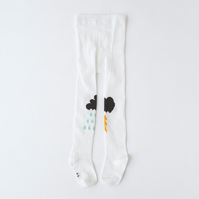 Picture of Spot Spring and Autumn Cotton Baby Pantyhose Cute Boys and Girls One-piece Socks Newborn Baby Big PP Leggings Socks