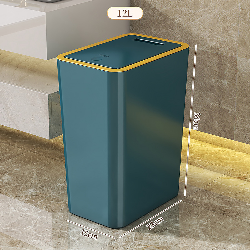 Picture of Trash Can with Lid, Household Toilet, Kitchen, Accessible Luxury, High-End Bathroom, Large Trash Can, Starting from One Piece