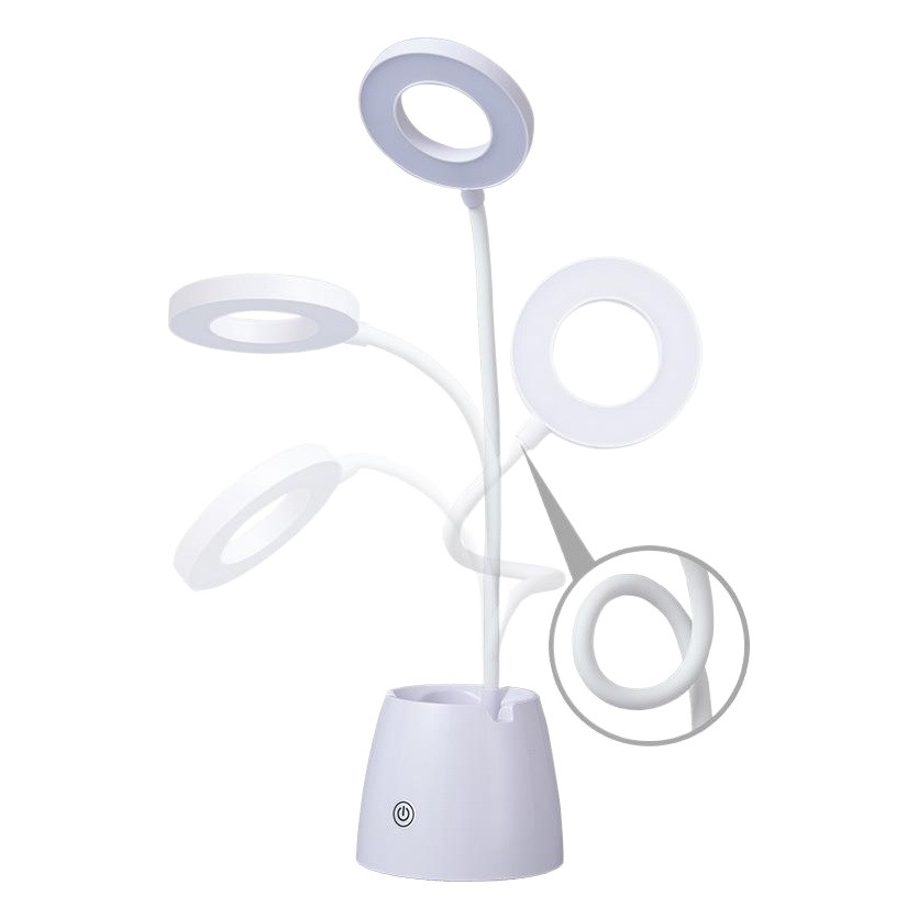Picture of Pen container students read eye protection learning led desk lamp USB rechargeable desk lamp gift bedside lamp wholesale a generation of hair