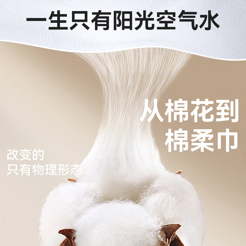 Picture of Wash Face Towel Cotton Disposable Thickened Removeable Face Cleaning Towel Makeup Remover Face Cleaning Towel Cotton Baby Cotton Soft Towel