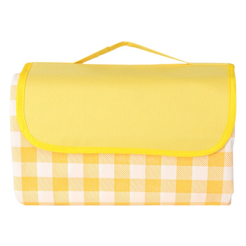Folding picnic mat outdoor moisture-proof mat wear-resistant thickened firm edge Velcro design camping outing picnic mat