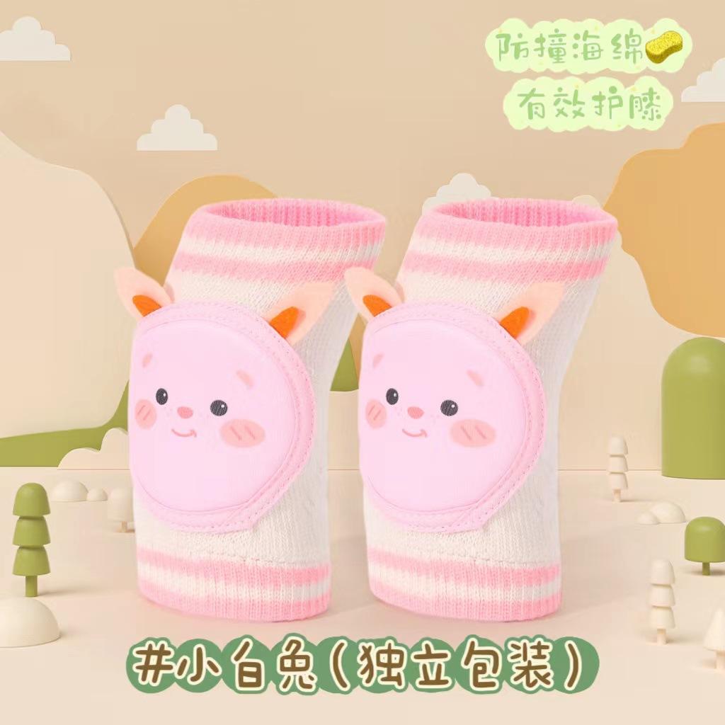 Picture of Baby's Knee Protector Baby's Summer Thin Class A Newborn Children's Learning Drop-resistant Knee Elbow Protector Learning Climbing Protector