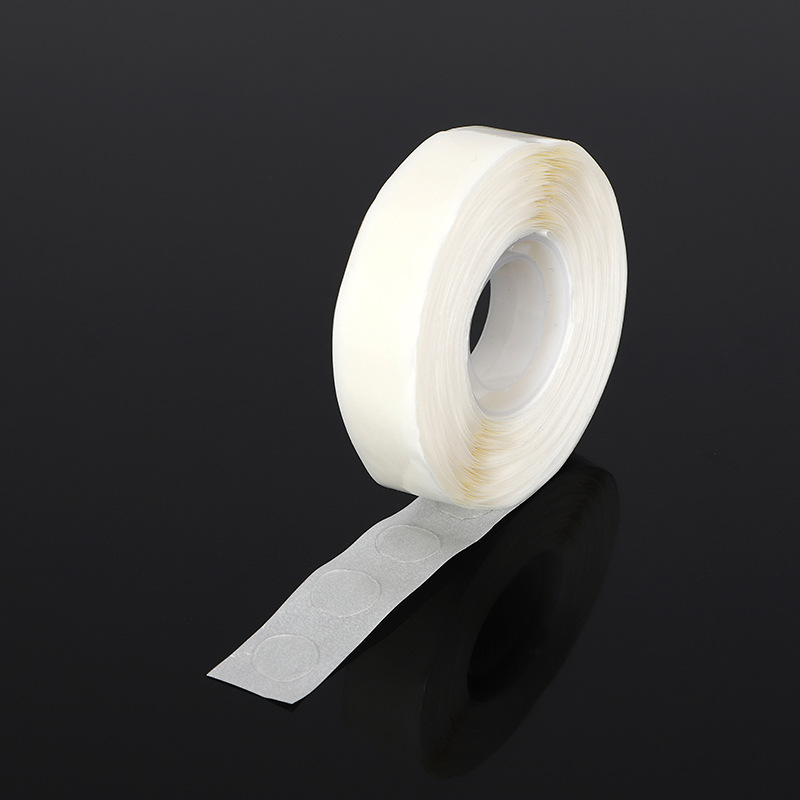 Wholesale bean gum 10mm * 300 balloon point glue gift box makeup crafts transparent no trace glue point