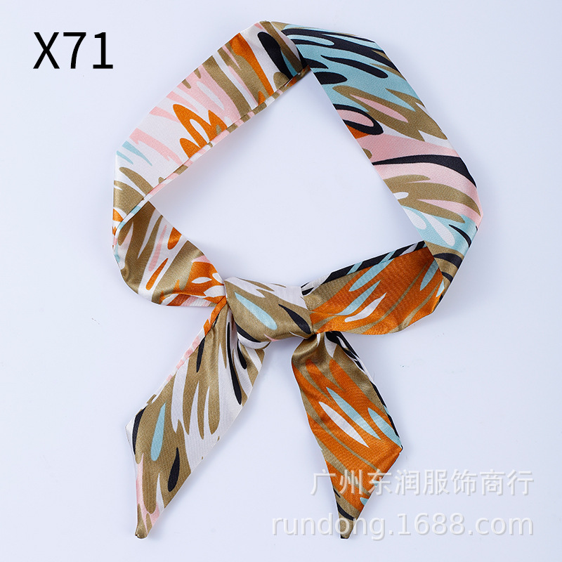 Picture of Gift Box Silk Scarf Straps, Narrow and Long Bags, Silk Scarf, Headband, Streamer Scarf with Decorative Small Silk Scarf Wholesale