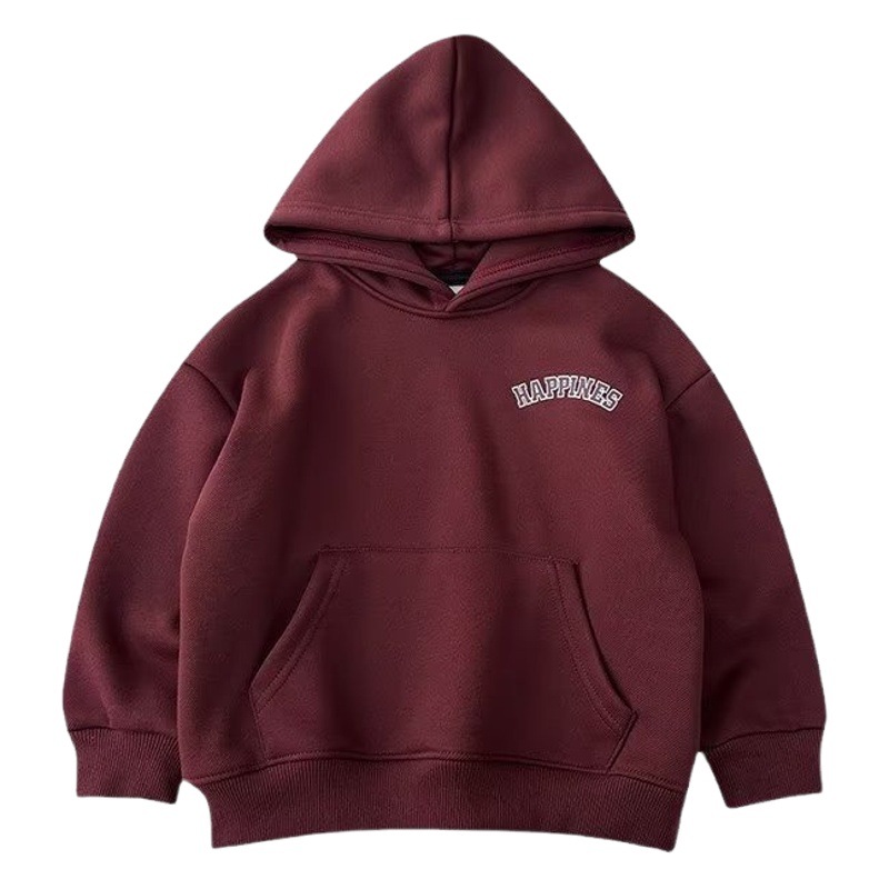 Trendy Boys' Sweatshirt Children's Autumn Clothes 2023 New Korean Style Middle and Big Children's Pullover Autumn Children's Wear for Men