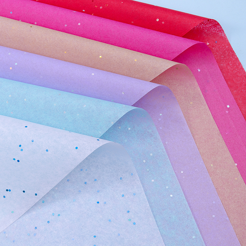 Picture of 50X66Cm 10-Pack Pearlescent Paper for Clothing, Wine, Flowers, Gift Wrapping, Translucent Pearlescent Paper, Light Color Series