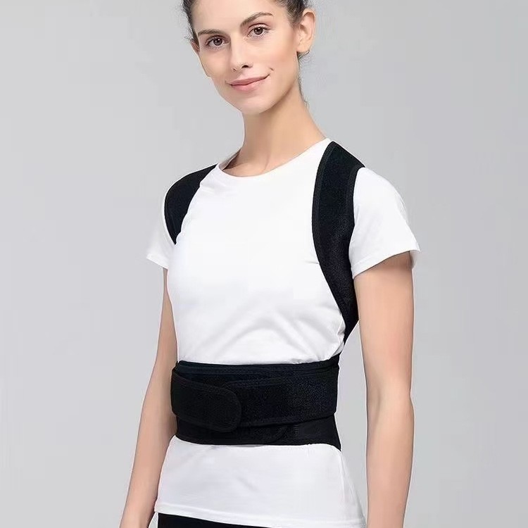 Picture of Cross-border body shaping correction with back support, chest-up, sitting posture correction with anti-hunchback, body girdle, posture corrector