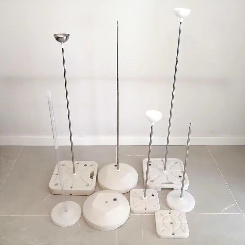 Picture of Retractable balloon column road guide balloon bracket honeycomb ball column set opening festival wedding scene layout
