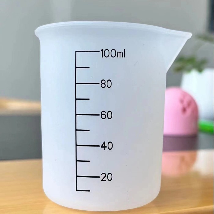 Picture of diy30 50 100 250 350 450 600 1000ml Crystal dropping Silicone Measuring Cup sub-filling cup mold