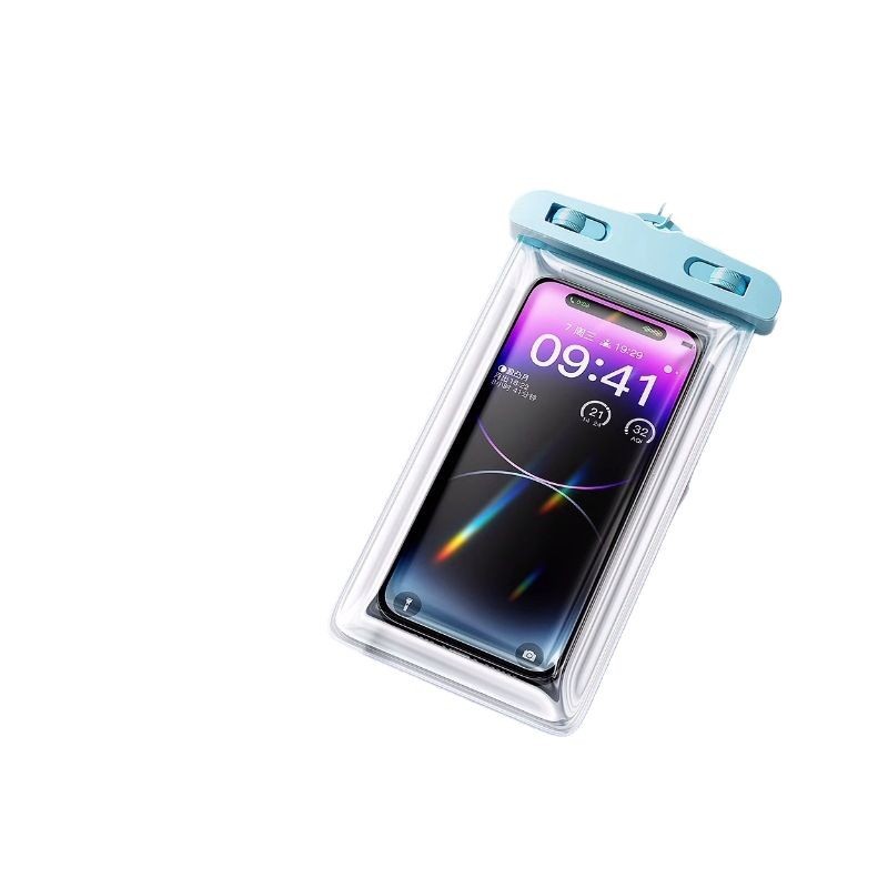 Picture of Waterproof Airbag Mobile Phone Bag with Touch Screen for Taking Photos, Swimming, Sealed Diving General Equipment, Rafting Protective Cover, Mobile Phone Case