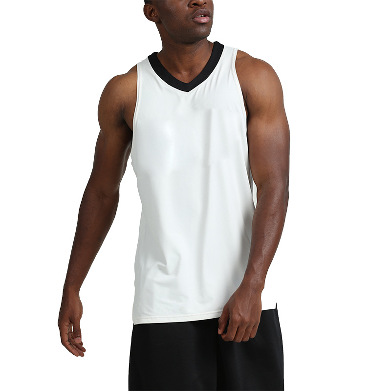 Picture of Quick-Drying Sports and Leisure Men's Vest for Running, Training, Basketball, Amazon Fitness, Sleeveless, Lightweight, Breathable, and Thin