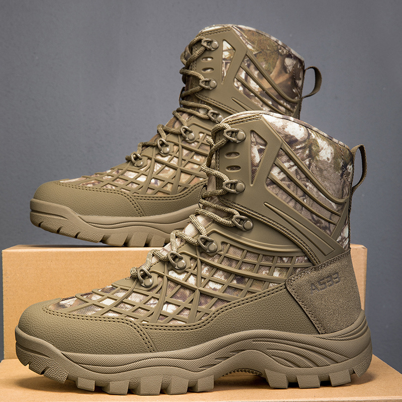 2025 Cross-Border Amazon Foreign Trade Independent Station Aliexpress Cross-Size Outdoor Hiking Outdoor Hiking Boots Hiking Shoes