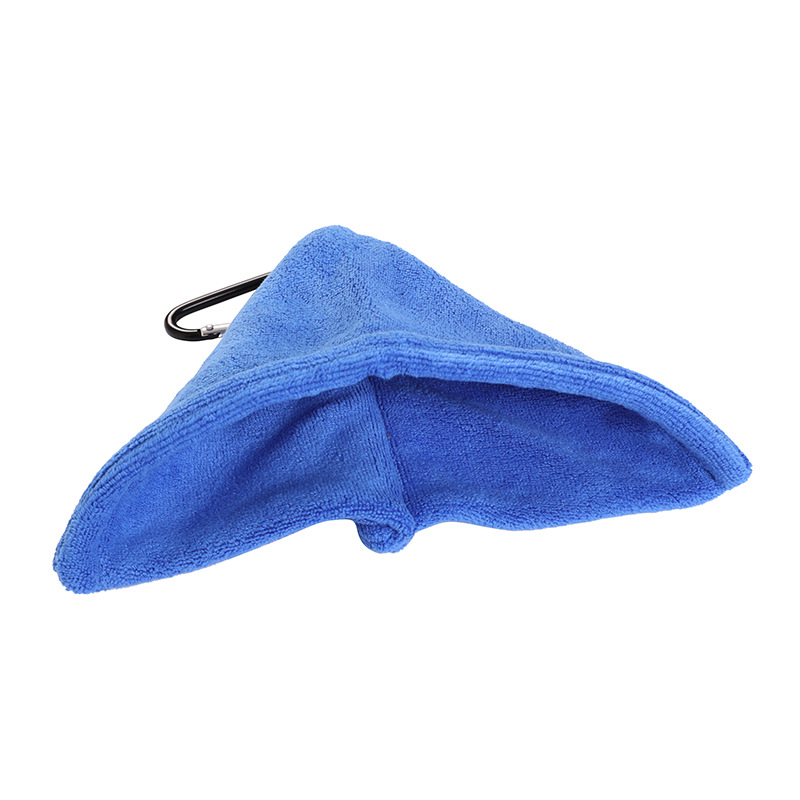 Picture of Golf ball cleaning towel microfiber golf towel club towel thickened fleece-lined wipe