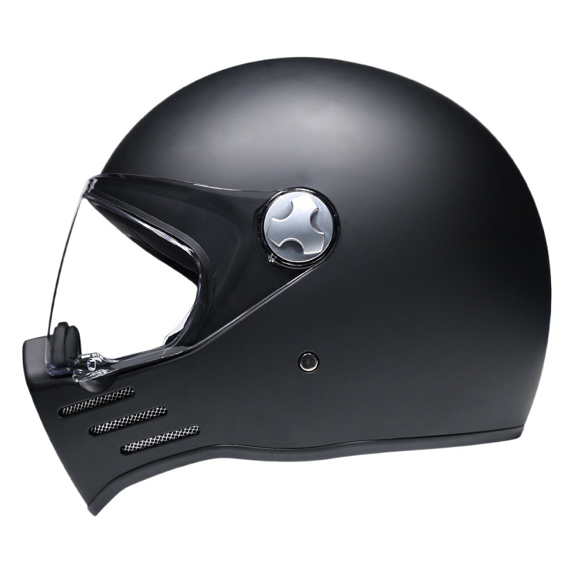 Retro helmet men's Cruise full helmet Ghost Knight personality skull Four Seasons portable electric car