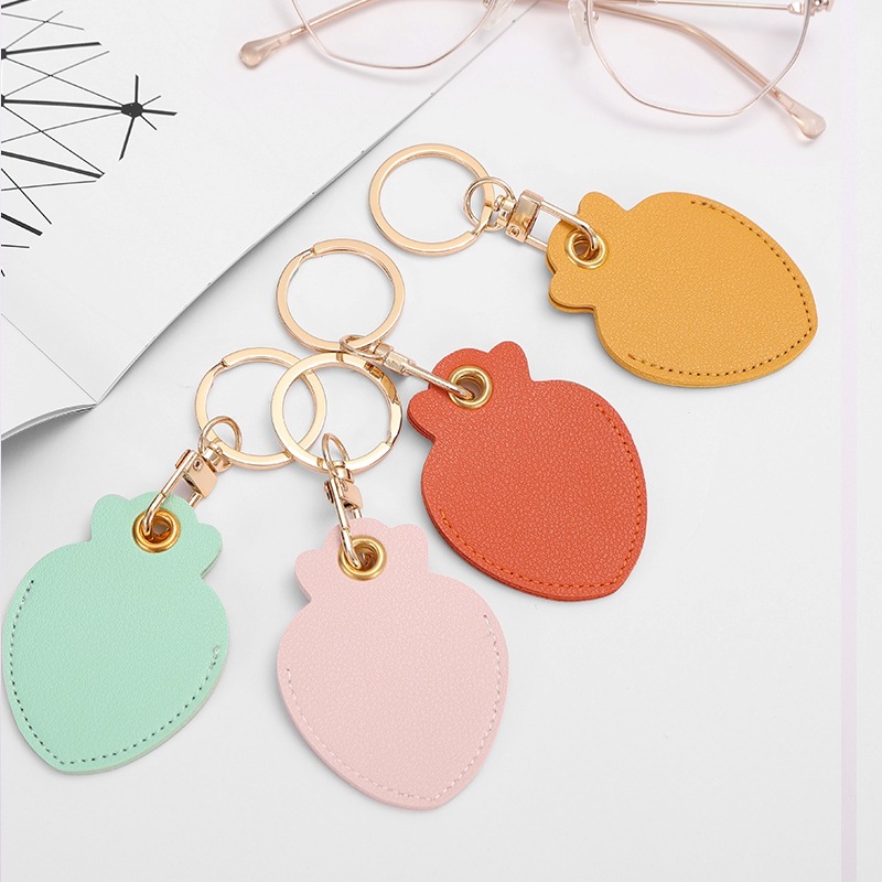 Picture of ins Style Cute Access Card Case Creative Keychain Inductive Small Water Drop Access Card Protective Case Wholesale