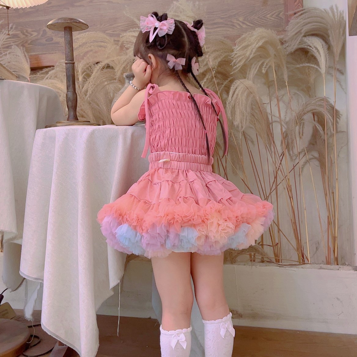 Picture of Brand Children's Skirt Genuine TUTU Skirt Tutu Skirt Girl's Skirt Princess Skirt Children's Flower Skirt Convex Skirt