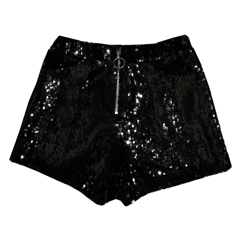 A generation of Korean version of high waist slim wide leg pants women design elastic waist shorts 2022 spring and summer New