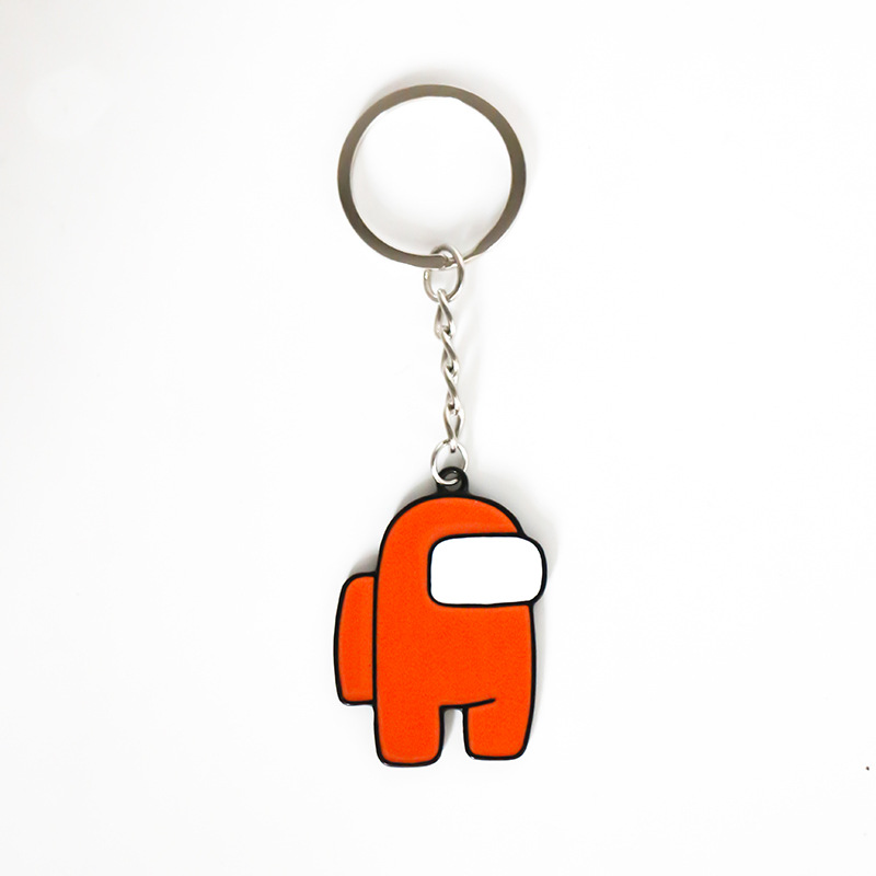 Picture of Cross-border new Among Us werewolf killing game peripheral cartoon alloy keychain male and female student pendant wholesale